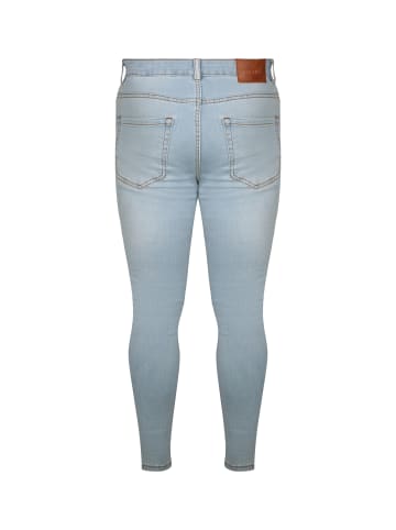 SikSilk Skinny Fit in washed light blue