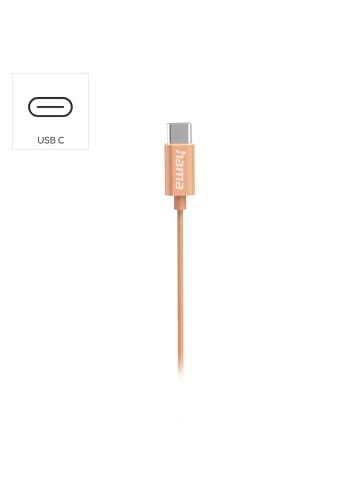 Hama Curly, In-Ear, USB-C, Orange in Orange