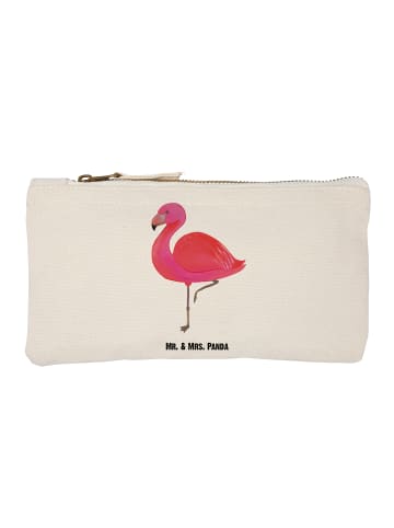 Mr. & Mrs. Panda Mäppchen Flamingo Classic ohne Spruch in Weiß
