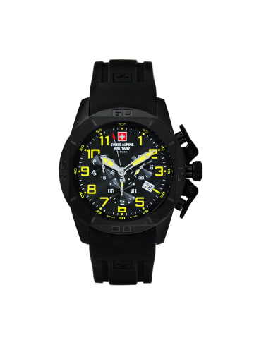 Swiss Military Quarzuhr 7063.9874SAM in schwarz