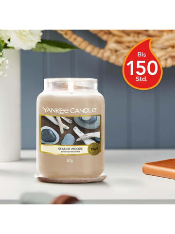 Yankee Candle Candle Duftkerze im Glas groß Seaside Woods Brenndauer bis 150 Stunden|