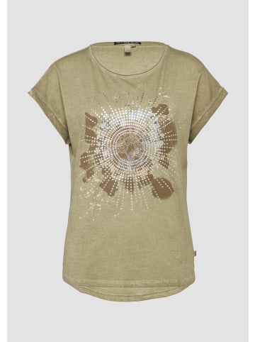 QS T-Shirt in 78D2_tannengrün