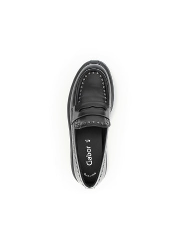 Gabor Plateau Slipper in Schwarz