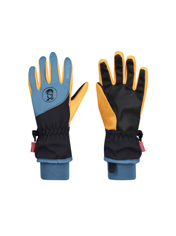 Trollkids Funktions-Handschuhe Trolltunga in black/steel blue
