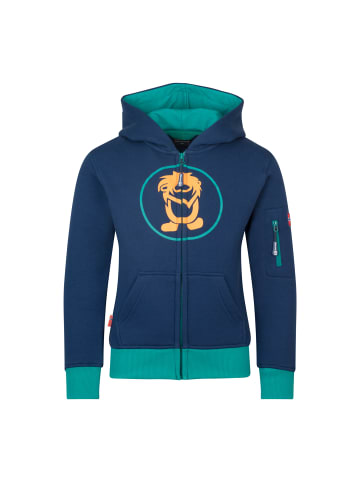 Trollkids Sweatjacke Sortland in grey-blue