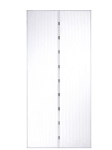 EASYmaxx Moskitonetz 100x210cm weiß Magic Klick Weiß