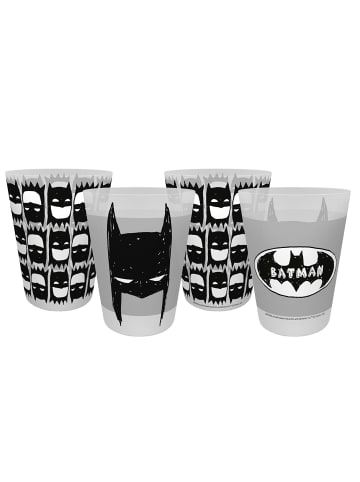 Geda Labels Trinkbecher Batman Kids 4er Set in Weiß - 300 ml