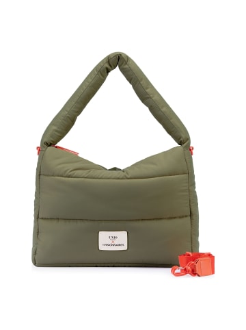 Les Visionnaires Unio Hobo Schultertasche 38 cm deep forest