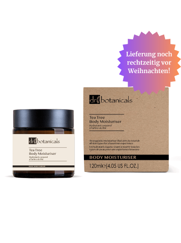 Dr Botanicals Teebaum Körpercreme 120ml