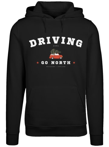 F4NT4STIC Hoodie Driving Home Weihnachten PLUSSIZE in schwarz