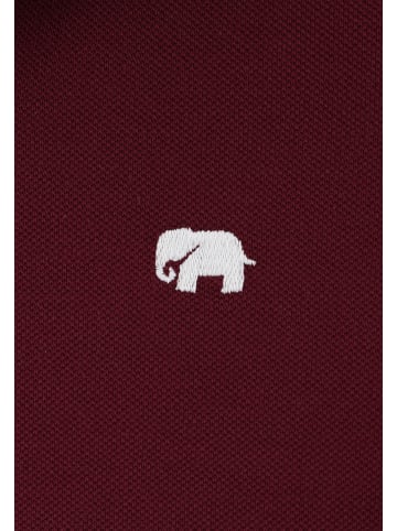JIMMY SANDERS Polo Shirt Kurz Arm in Bordeaux
