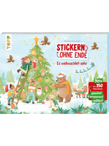 Frech Buch - Stickern ohne Ende - Es weihnachtet sehr