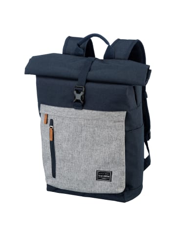 travelite Basics Rollup - Rucksack 60 cm in marine grey