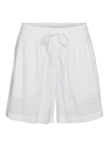 Vero Moda Shorts Elegante Kurze Leichte Sommer Pants in Weiß