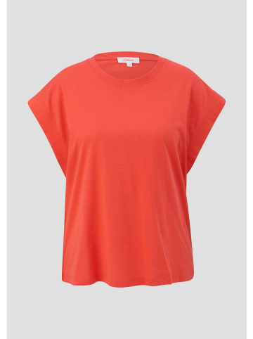 s.Oliver T-Shirt ärmellos in Orange