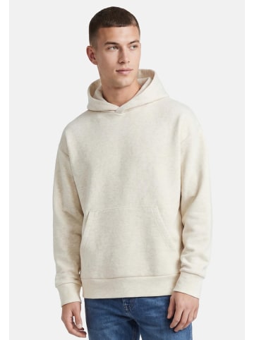 Jack & Jones Sweatshirt / Hoodie Barron in Creme / schwarz