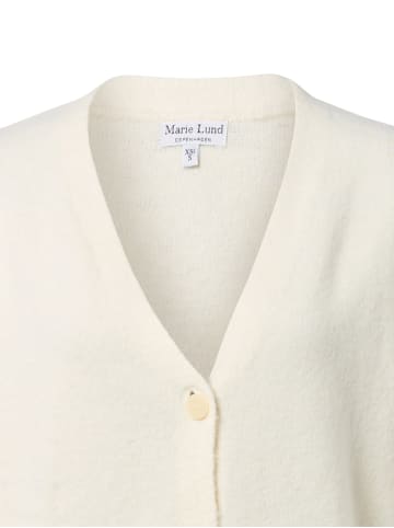 Marie Lund Strickjacke in ecru - 0001