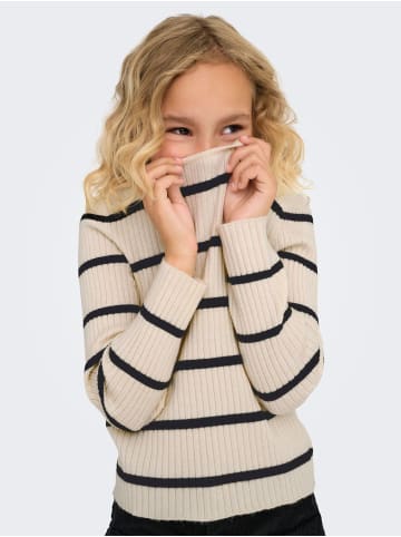 KIDS ONLY Pullover KOGIBI LS RIB BOATNECK CP KNT in whitecap gray