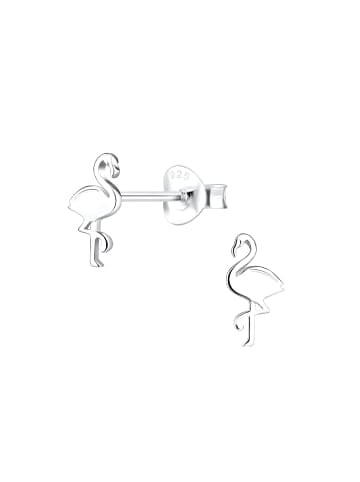 Alexander York Ohrringe, Ohrstecker FLAMINGO in 925 Sterling Silber, 2-tlg.