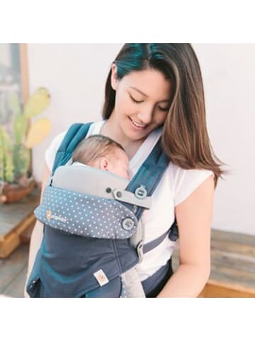 ERGObaby Neugeborenen-Einsatz Easy Snug Original für Babytrage in Grau