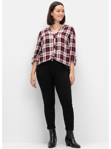 sheego Hose in schwarz