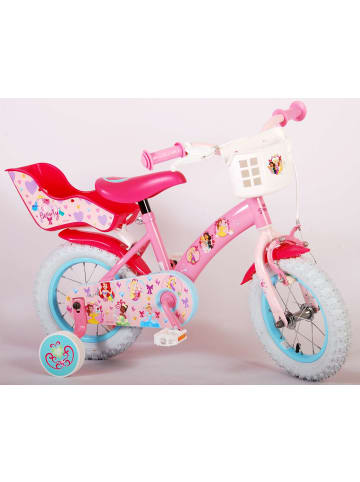 Volare Kinderfahrrad Disney Princess für Mädchen 12 Zoll Kinderrad in Pink 3 Jahre