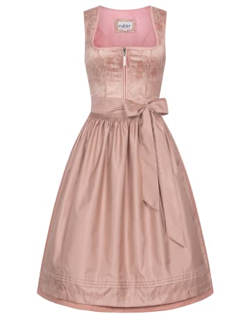 Nübler Mididirndl Gepa in Apricot