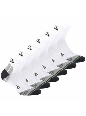 Diadora Socken 6er Pack in Weiß