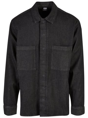 Urban Classics Hemden in realblack washed