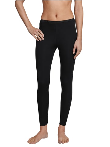 Schiesser Leggings Luxury in Schwarz