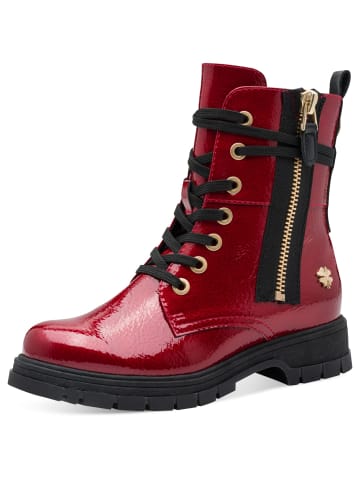 Marco Tozzi Stiefeletten rot