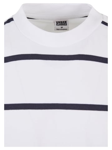 Urban Classics T-Shirts in white/navy