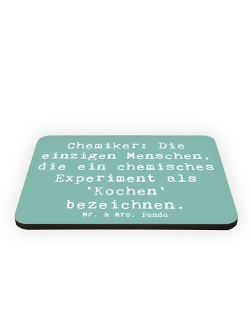 Mr. & Mrs. Panda magnet Spruch Chemiker Koch mit Spruch in Meeresbrise