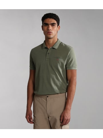 Napapijri Polo "Elbas Ss 4" in Grün