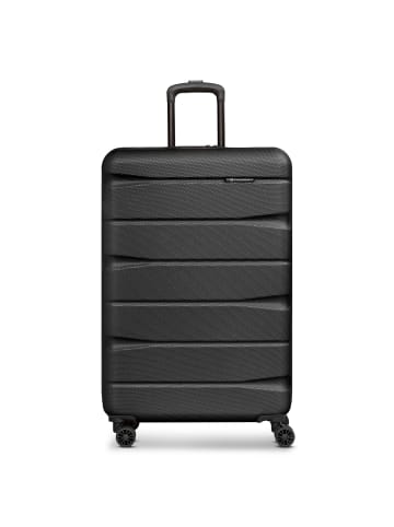 Franky Munich 4.0 4 Rollen Trolley L 76 cm mit Dehnfalte in black dull