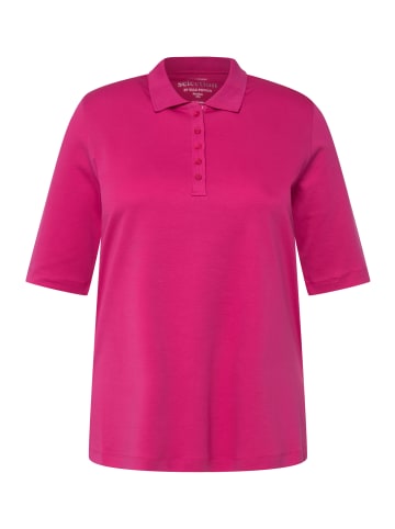 Ulla Popken Shirt in fuchsia pink