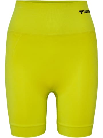 Hummel Hummel Shorts Hmltif Yoga Damen Atmungsaktiv Dehnbarem Feuchtigkeitsabsorbierenden Nahtlosen in SULPHUR SPRING