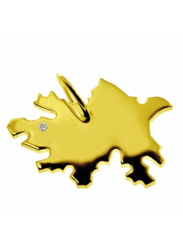 Schmuckador Anhänger Azerbaijan in gold