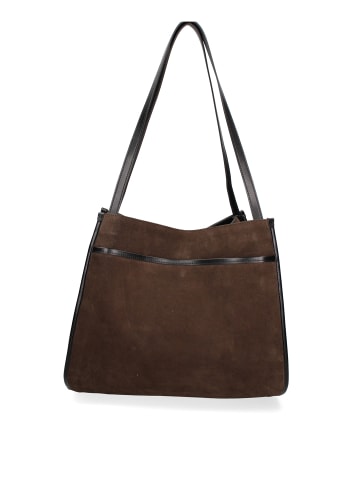 Gave Lux Schultertasche in TESTA DI MORO