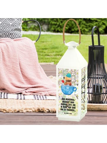 Mr. & Mrs. Panda Windlicht Outdoor Nachtfalter Schaumbad mit Spruch in Transparent