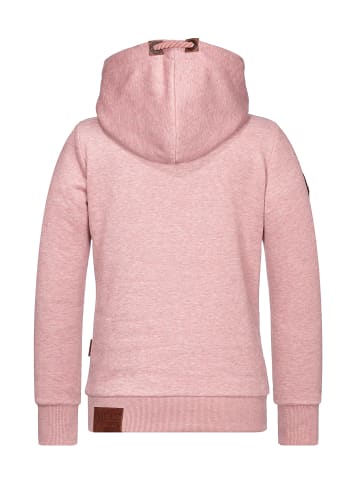 naketano Sweat Hoody Darth Schmutz Pink Melange