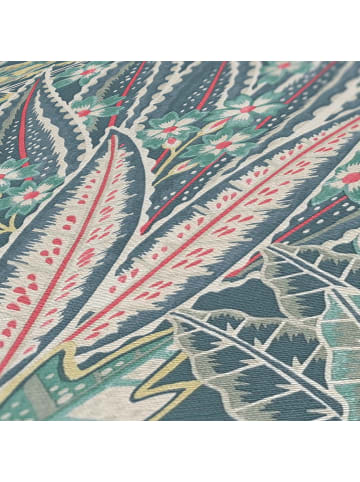 A.S. Création Tapete Tropical Rhapsody in Korallenblüten-Blau