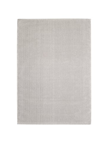 KADIMA DESIGN Teppich Kurzflor Flachgewebe Uni-Design Polypropylen Wohnzimmer in Creme