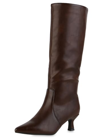 VAN HILL Klassische Stiefel Camille in Braun