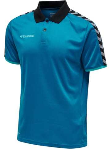 Hummel Hummel Polo Hmlauthentic Multisport Herren Atmungsaktiv Feuchtigkeitsabsorbierenden in CELESTIAL