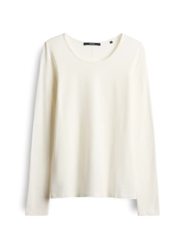 someday. Langarmshirt mit schmaler Passform in Milk