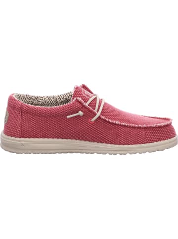 Hey Dude Halbschuhe WALLY BRAIDED in POMPEIAN RED