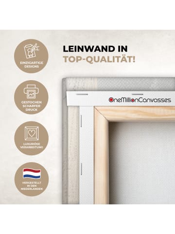 OnlyWow Leinwand Bilder Abstrakt gold