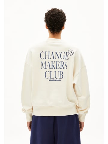 armedangels Sweatshirt Alizaa Chaange in ecru