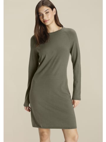 Tamaris Strickkleid in khaki melange